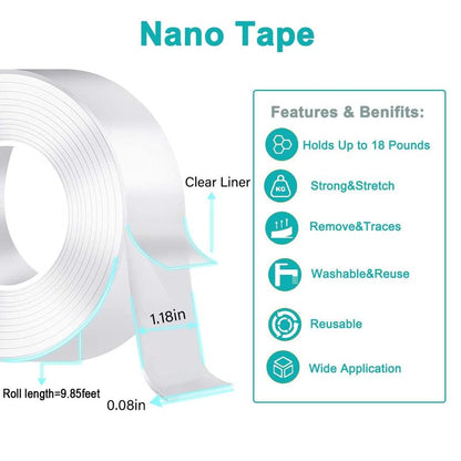 Moon - Nano Double Sided Adhesive Tape