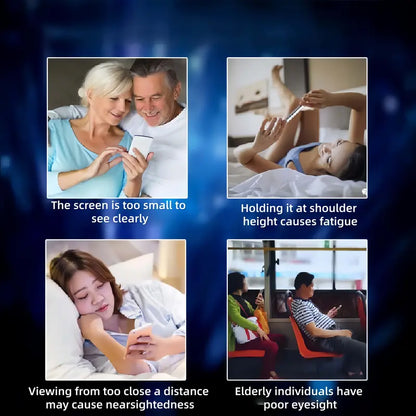 12"Mobile Phone Magnifier - Ultra-HD Screen Magnifier