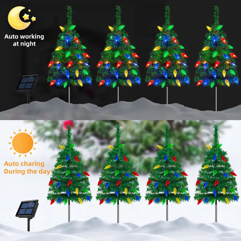 Moon™ - Solar Christmas Tree Outdoor Decorations