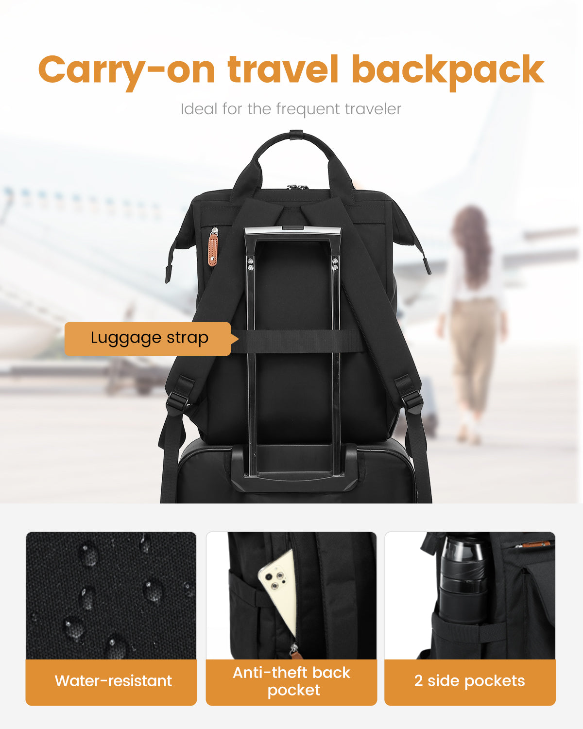 Moon™- Ella Laptop Backpack