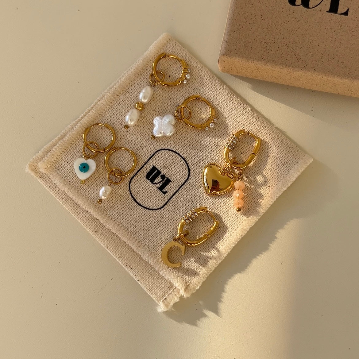 Mini Rice Pearl Charm
