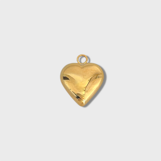 Puff Heart Charm