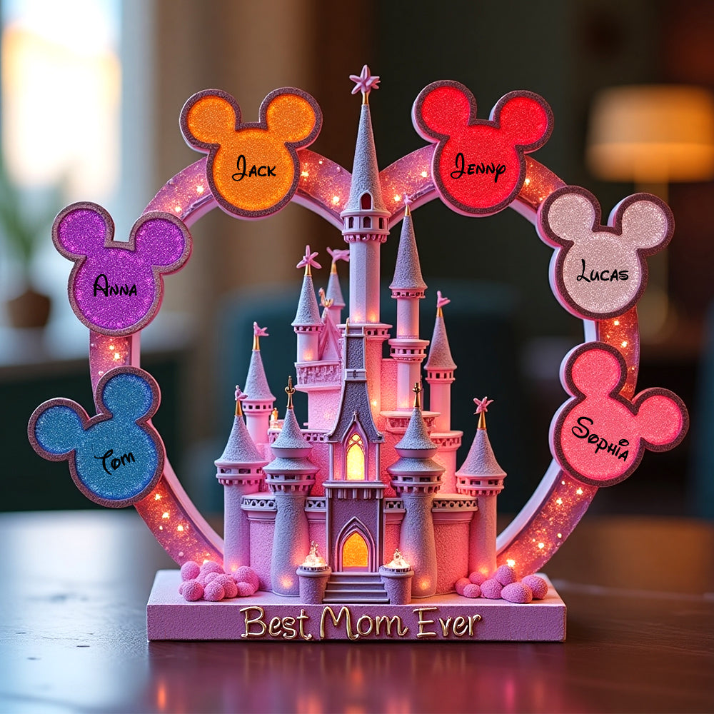 Personalized Mouse Fans Gifts For Mom Acrylic Plaque