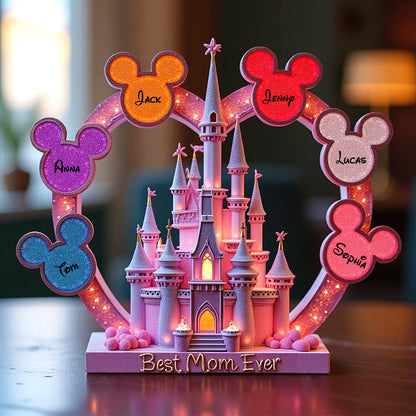 Personalized Mouse Fans Gifts For Mom Acrylic Plaque