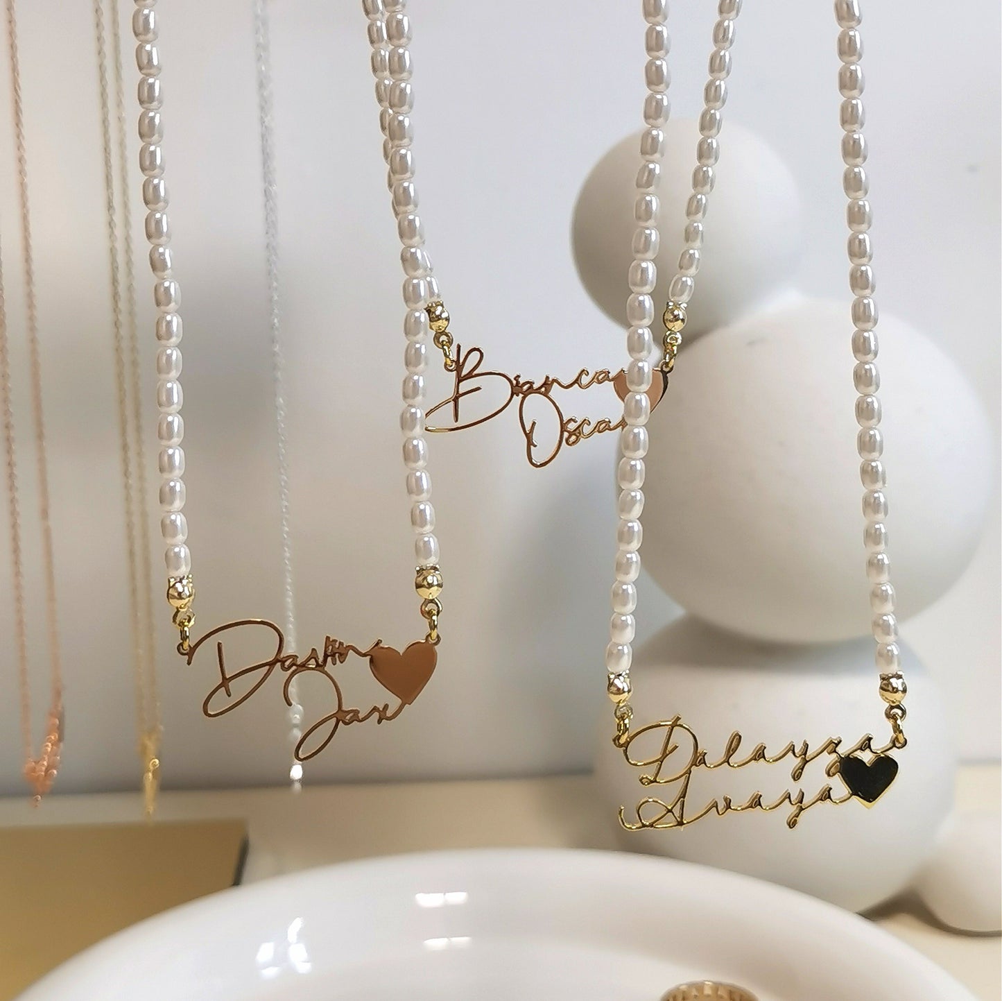 Custom Double Name necklace, Gift For Best Friend, Anniversary Gifts, Birthday Gifts