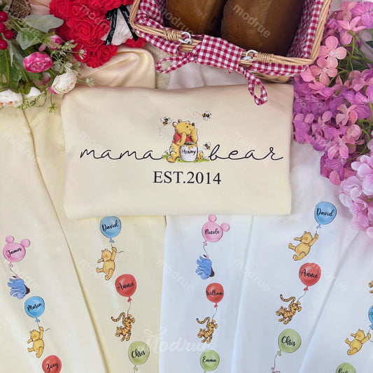 Custom Mama Bear Sweatshirt