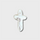 Cross Pearl Charm