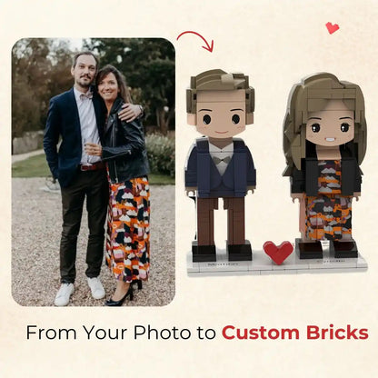 Personalized Couple Brick Set