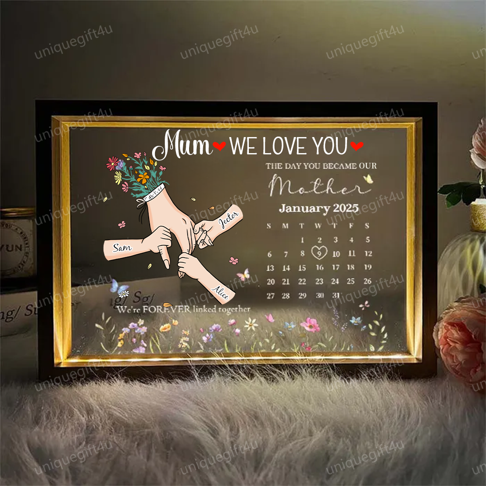 Personalized Starry Mirror Lightboxes