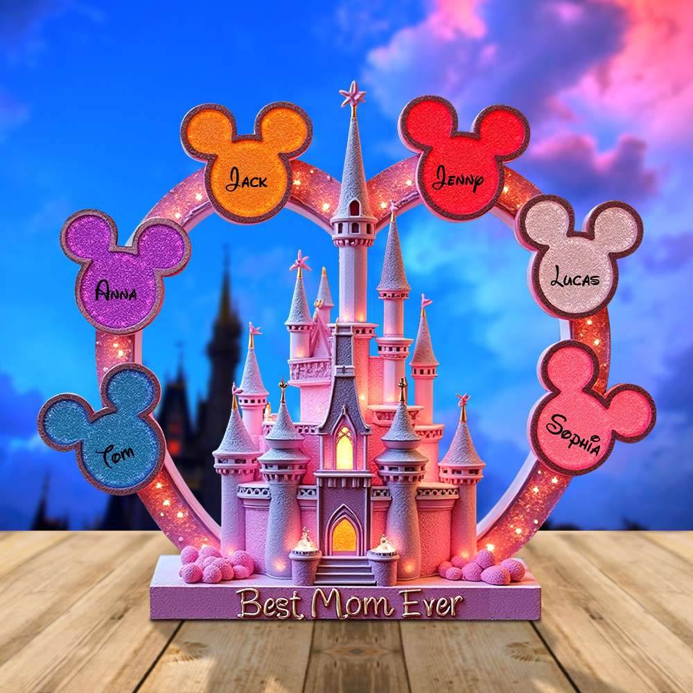 Personalized Mouse Fans Gifts For Mom Acrylic Plaque