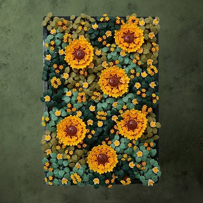 Sunflower Moss Garden