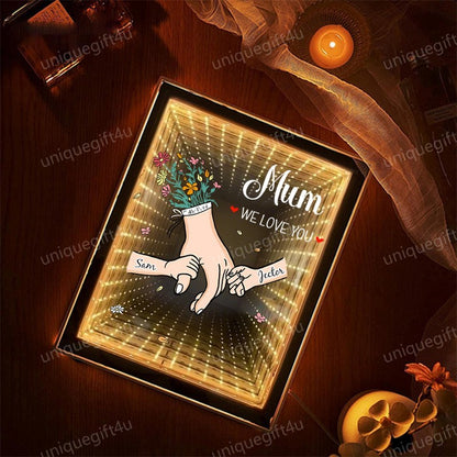 Personalized Starry Mirror Lightboxes