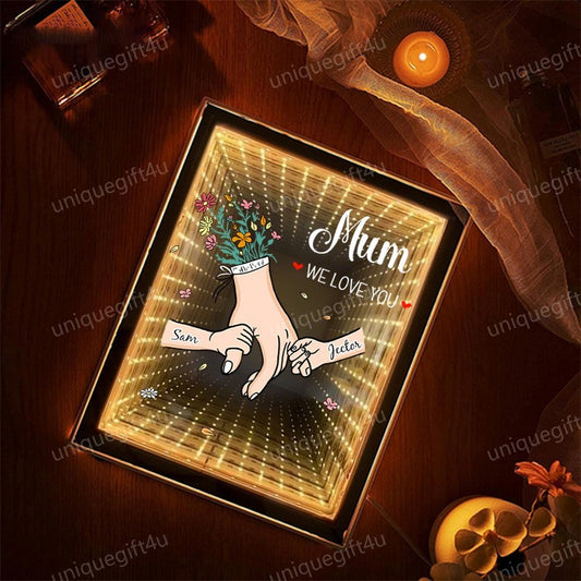 Personalized Starry Mirror Lightboxes