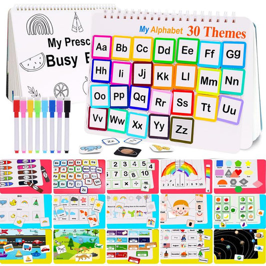 Busy Book for Toddlers 3-5 - Montessori