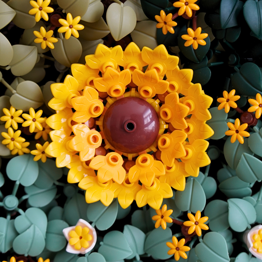 Sunflower Moss Garden