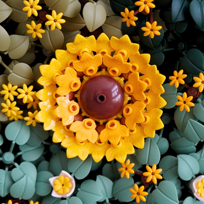 Sunflower Moss Garden