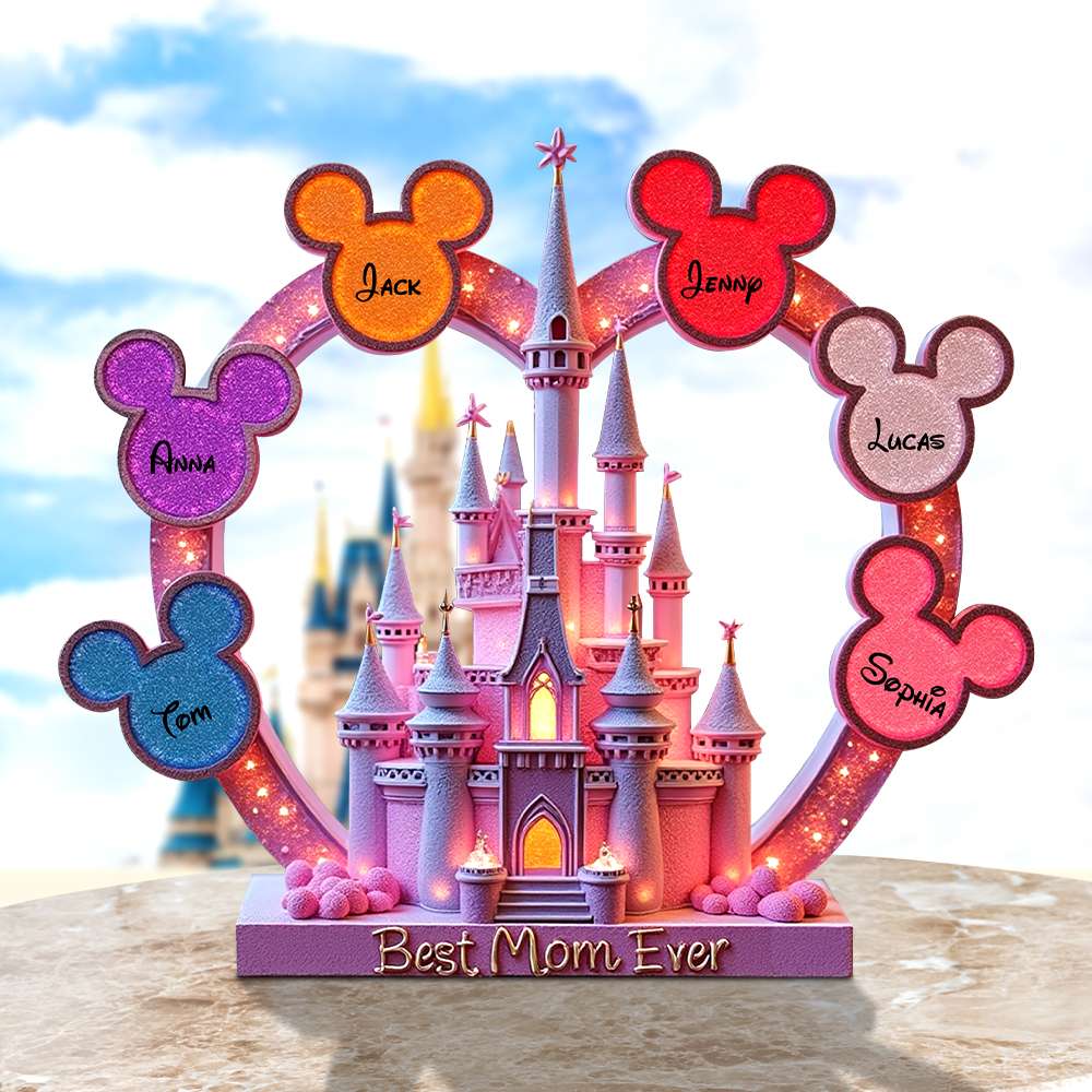 Personalized Mouse Fans Gifts For Mom Acrylic Plaque