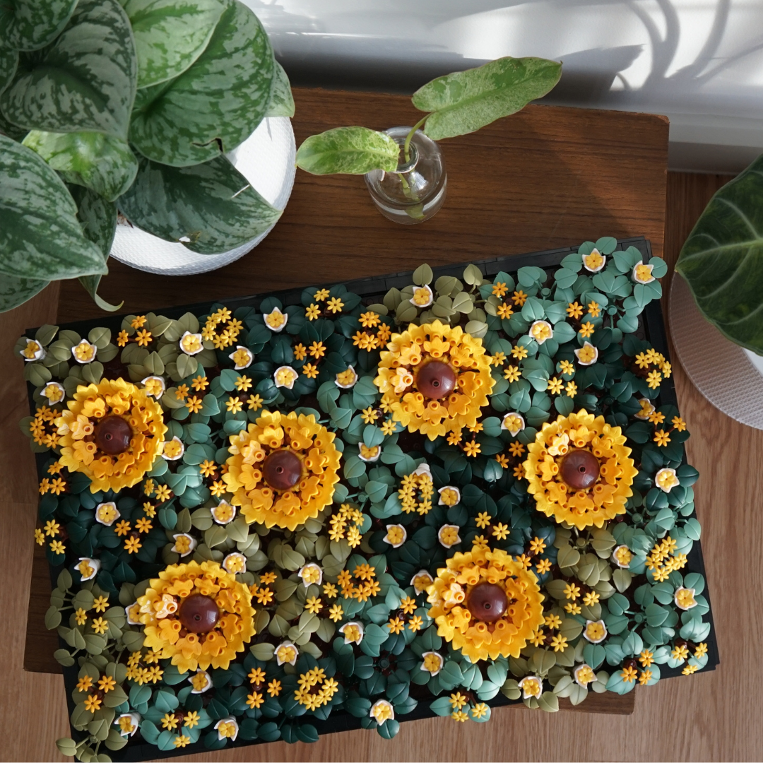 Sunflower Moss Garden