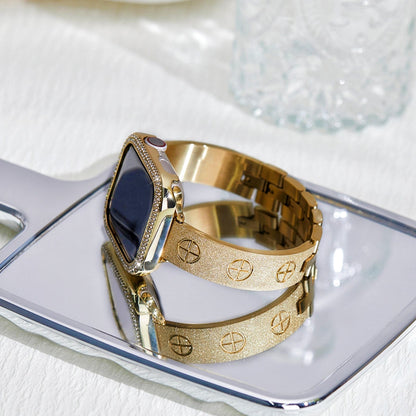 [Bundle] LOVE PLUS Luxury Bracelet Band with Dual-Bling Case