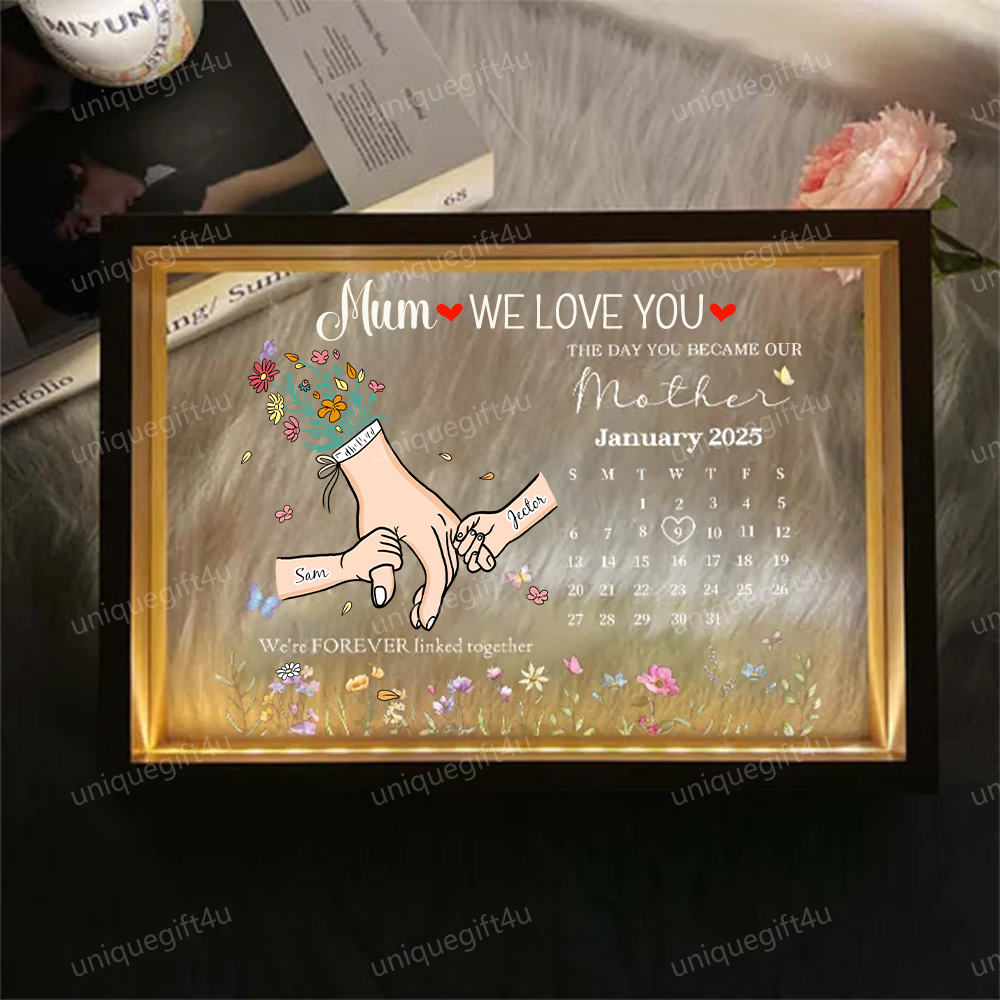 Personalized Starry Mirror Lightboxes