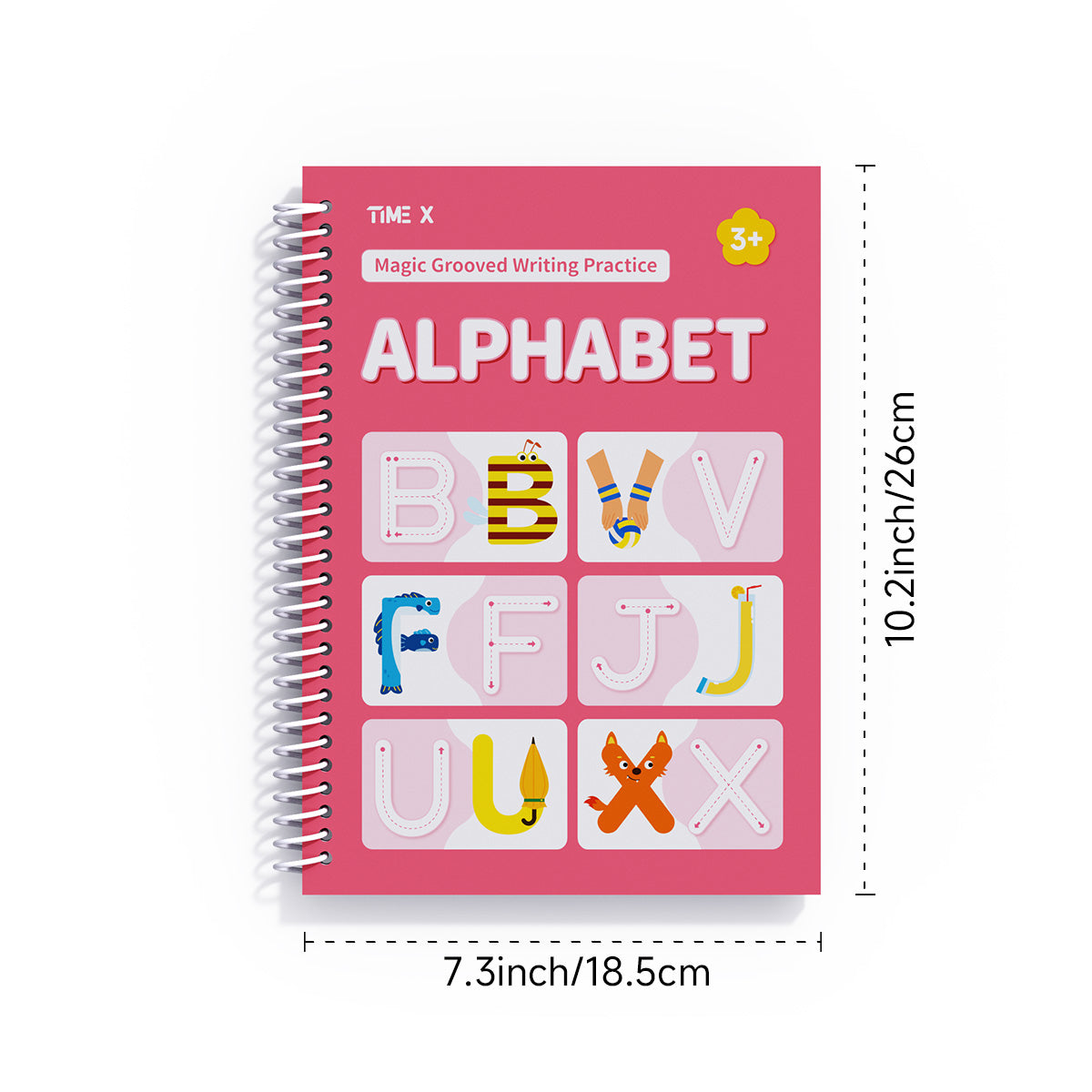 Moon®  - 6 Pcs Magical Handwriting Workbooks