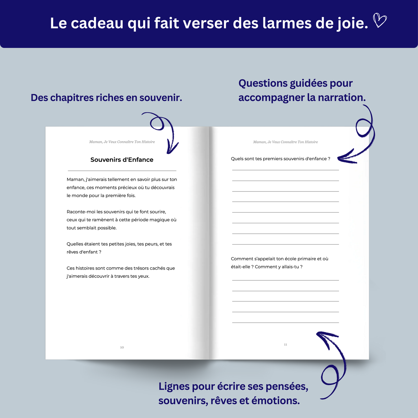 Journal : Je veux connaître ton histoire