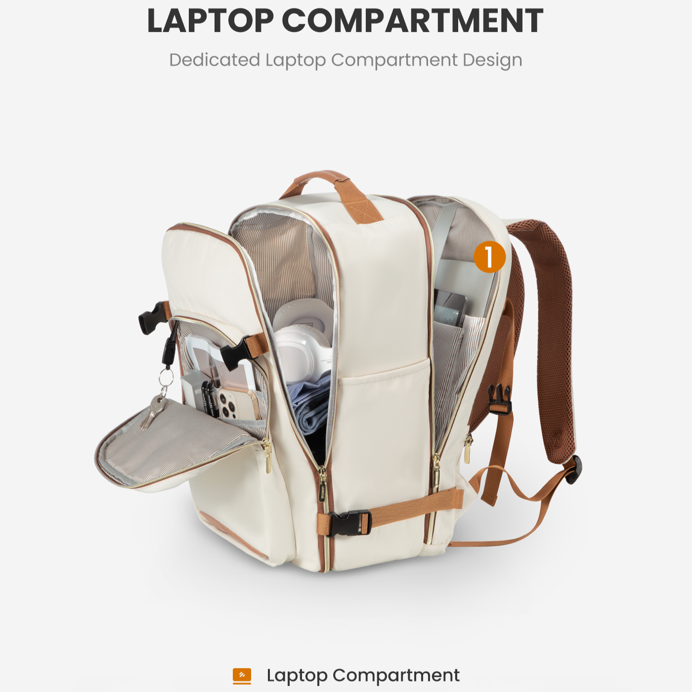 Freyja Laptop Travel Backpack