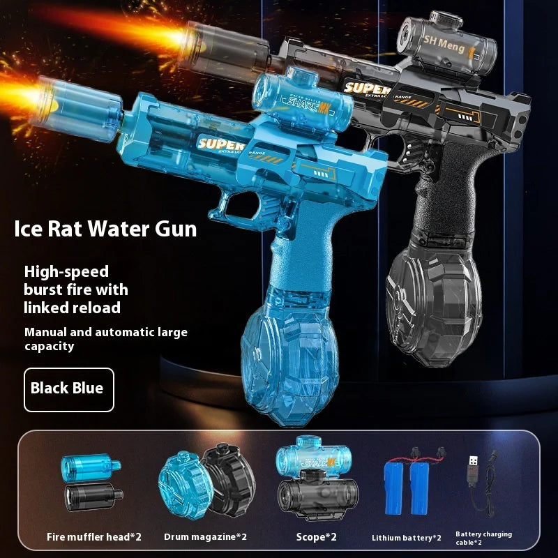 Electric Water Pistol with LED Lights