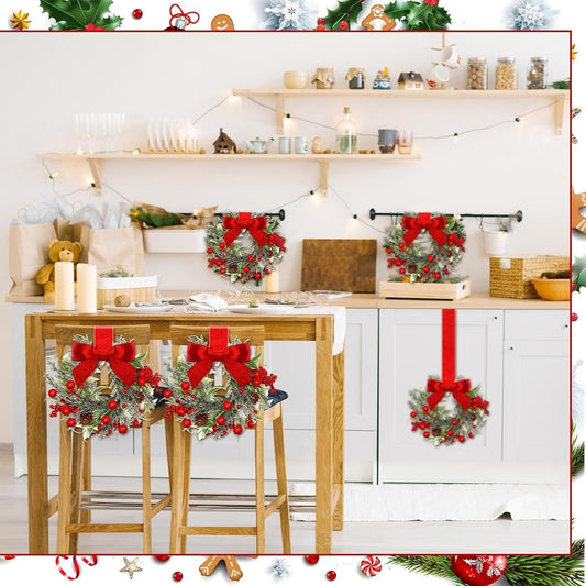 Mini Christmas Wreaths - Maximum Holiday Magic