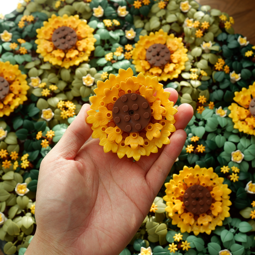 Sunflower Moss Garden