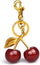 Cherry Bag Charm