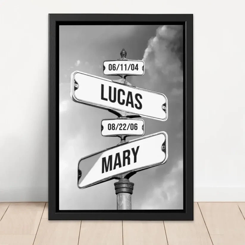 Black Frame for Canvas