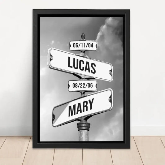 Black Frame for Canvas