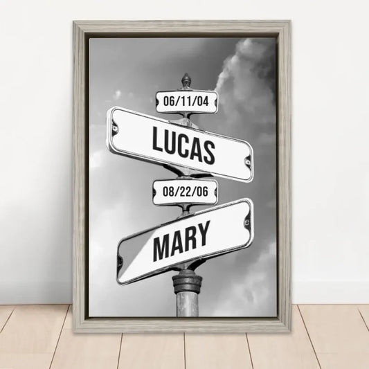 Oak Wood Frame for Canvas