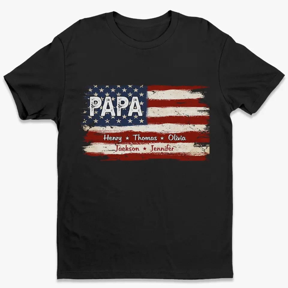 Personalized Unisex T-shirt, Premium T-shirt, Hoodie - Gift For Dad, Grandpa