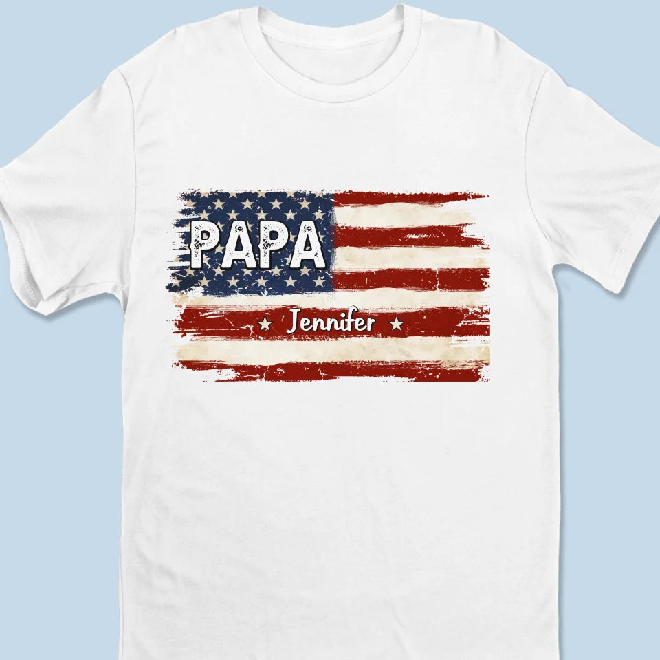 Personalized Unisex T-shirt, Premium T-shirt, Hoodie - Gift For Dad, Grandpa