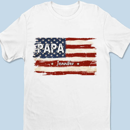 Personalized Unisex T-shirt, Premium T-shirt, Hoodie - Gift For Dad, Grandpa