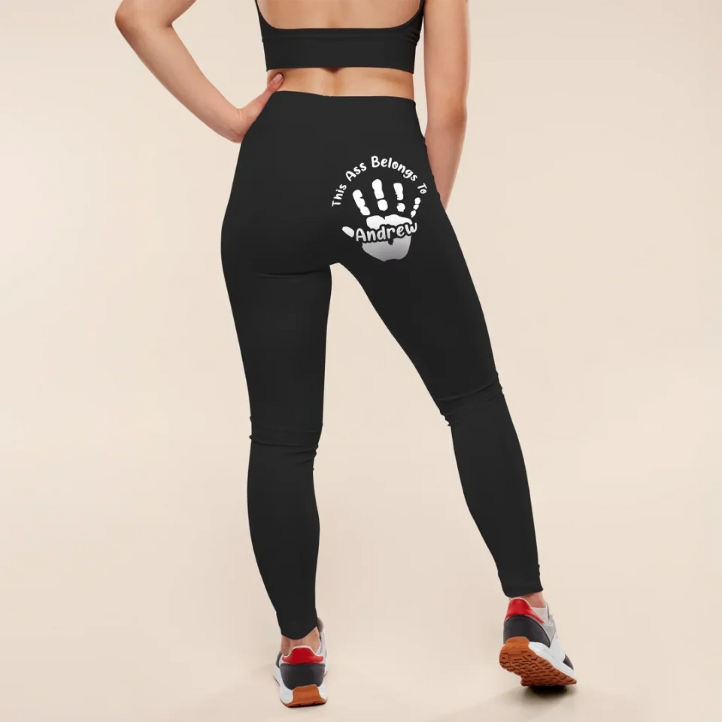 Personalized Fleeced Women Leggings - Gifts For Wife, Anniversary