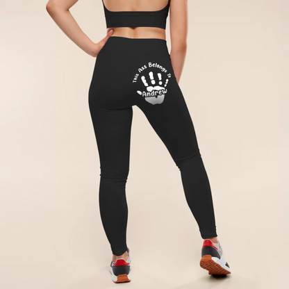 Personalized Fleeced Women Leggings - Gifts For Wife, Anniversary