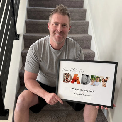 Personalized Canvas - Happy Dad's Day