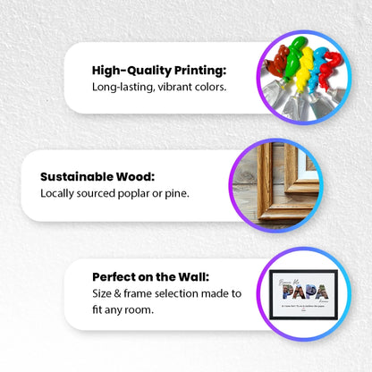 Personalized Canvas - Happy Dad's Day