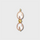 Pink Pearl + Gold Charm