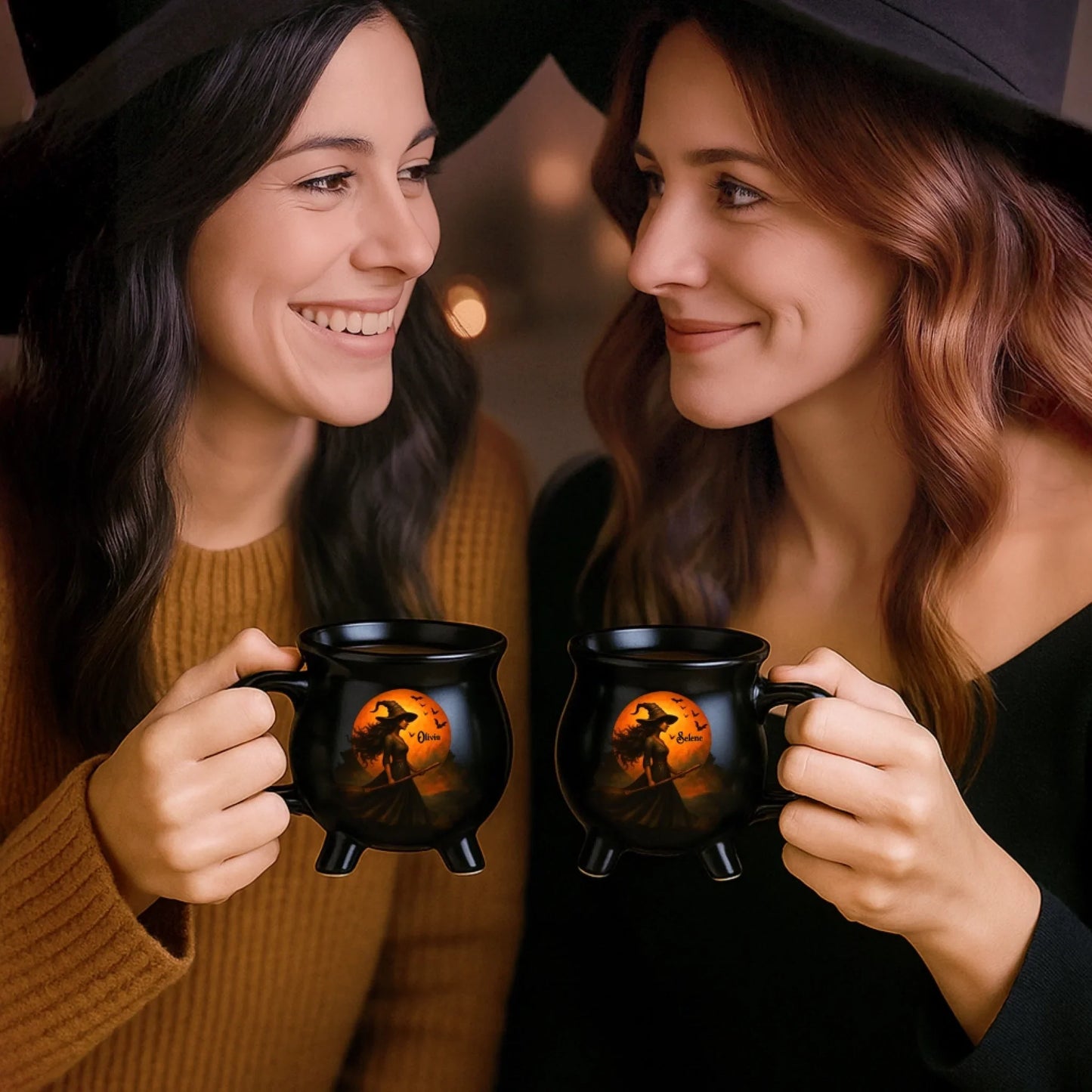 Custom Witch Cauldron Coffee Mug