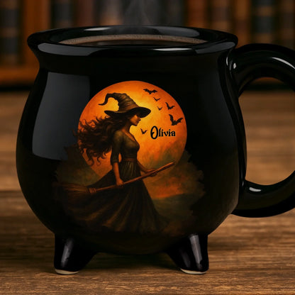 Custom Witch Cauldron Coffee Mug