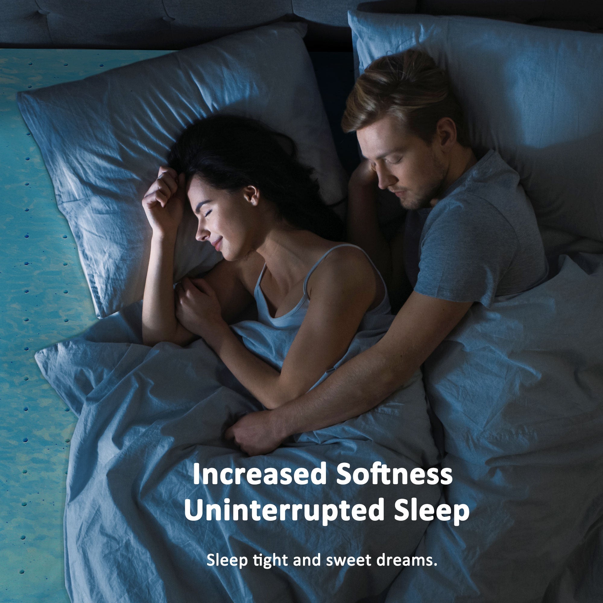 Gel Memory Foam Mattress Topper