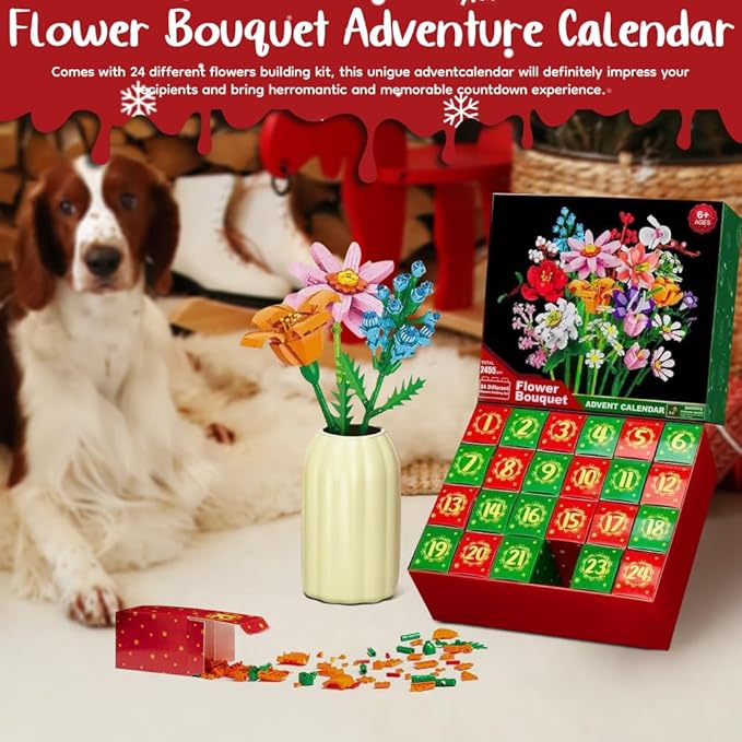 Advent Calendar - Lego Flowers