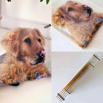 Custom Eternal 3D Pet Portrait
