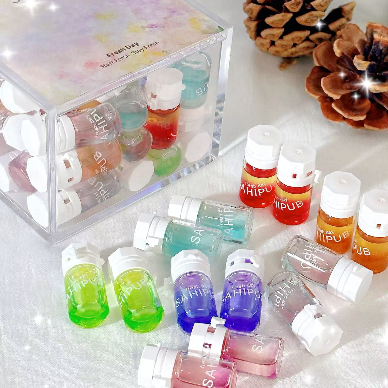 Perfume&Oil 2 in 1-Avocado Nourishing & Shining Hair Oil Set