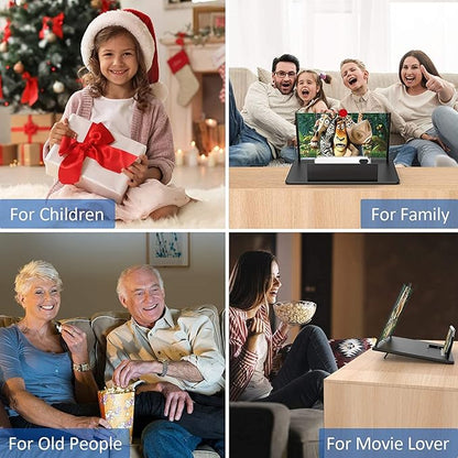 12"Mobile Phone Magnifier - Ultra-HD Screen Magnifier