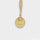Engrave Disc Necklace with Birthstone Charm
